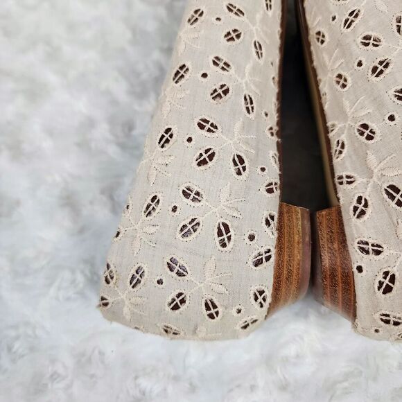 Lucky Penny Fabric Bow Flats Light Pink Purple Size 8.5 - Picture 6 of 11